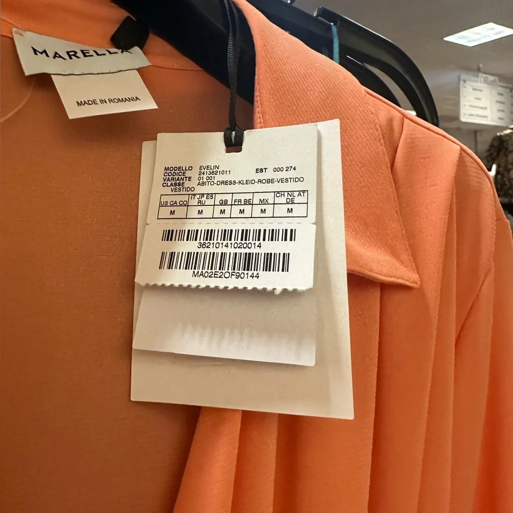NWT MARELLA Crepe dress - Picture 6 of 8
